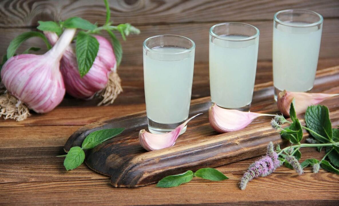 The effectiveness of garlic tincture