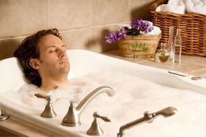 Taking a bath can enhance efficacy