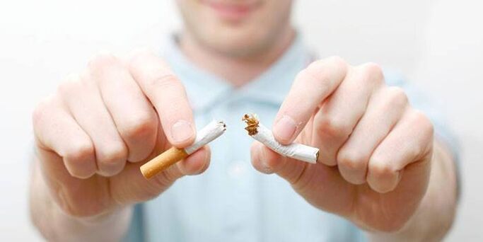 Quitting smoking can help restore potency