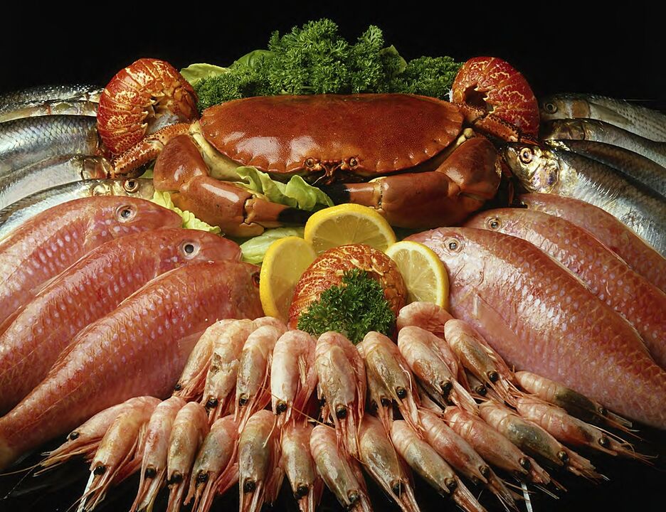 Seafood is a treasure house of vitamins that can improve male sexual performance